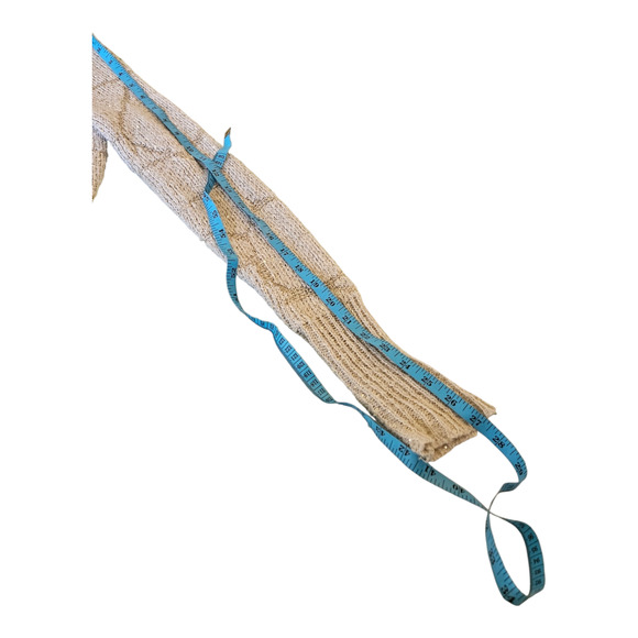 Simply Vera Vera Wang Small Beige Long Sleeve Sequin Knit Button Up Sweater - Picture 9 of 9